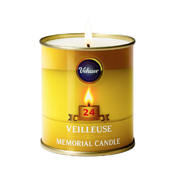 Bougie Commémorative Ner Nechama - 24 Heures