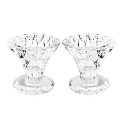 Bougeoirs tout en élégance en cristal